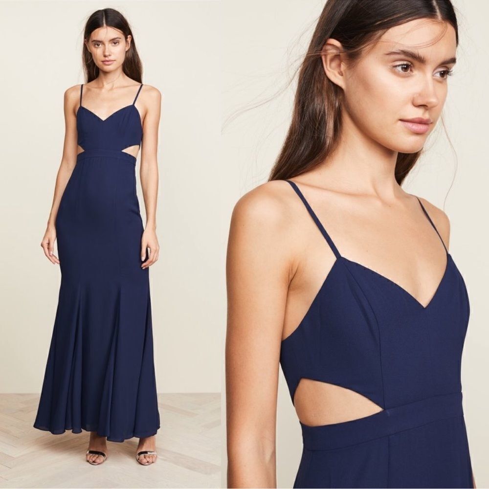Fame and Partners Zyra Cutout Mermaid Dress